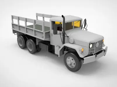 M35 half ton Cargo 3D model