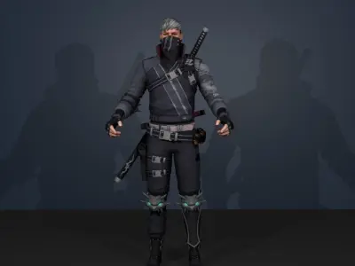 karas 3D model