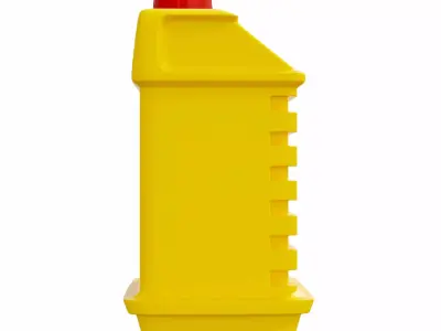 Detergent Bottle 3D model