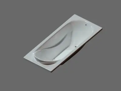 Bath 170x71 Free 3D model