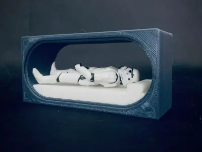 Custom Sci Fi Sleeping Pod 2 3D print model