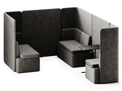 KAIVA Sectional modular KAV1 KAV4 by MDD 3D model