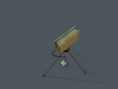Radar BS-903 China Army Low-poly 3D model