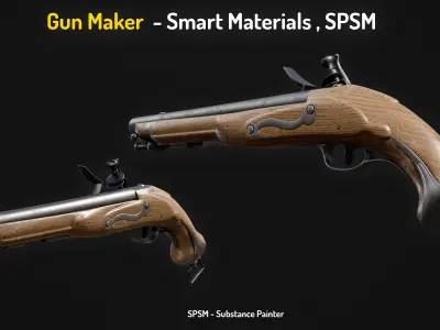 Gun Maker Smart Materials 3D model
