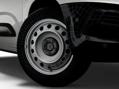 Vauxhall Combo Edition 2020 wheel 3D model