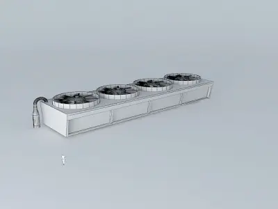 Cooling Plant Free 3D model