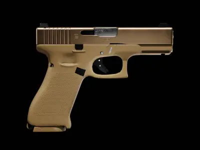 Glock 19x - Game Ready 3D Model  3D model