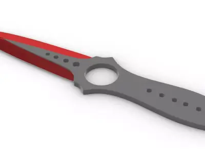 NINJA KNIFE GRIFFIN EDITION 3D model