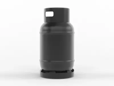 Gas Cylinder 3D model shop