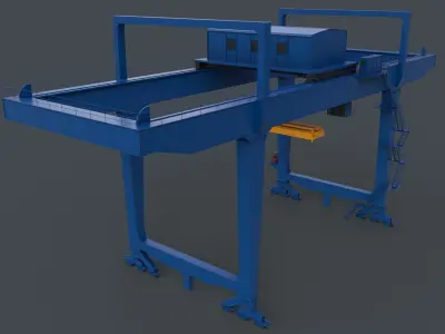 PBR Rail Mounted Gantry Crane RMG V1 - Multi color Pack