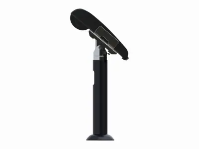 Universal Credit Card POS Terminal 02 with Stand 3D model