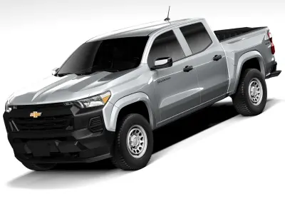 Chevrolet Colorado WT 2023 3D model purchase