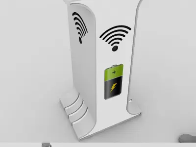 Phone charging Kiosk  3D model