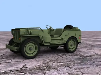 MB JEEP High Model 3D model