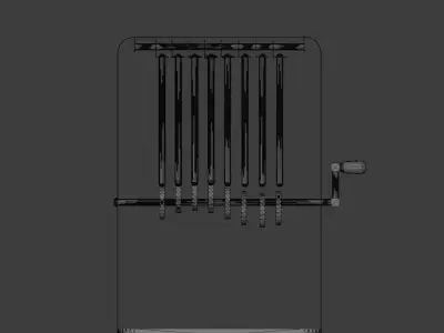 Pendulum Rotary Free 3D model