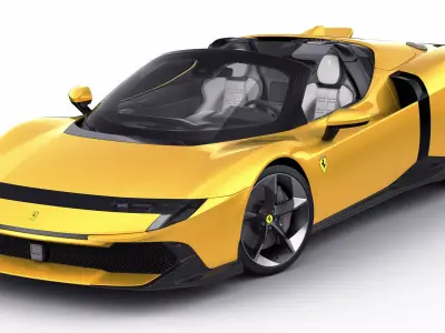 Ferrari 849 Testarossa Spider 2026 3D model