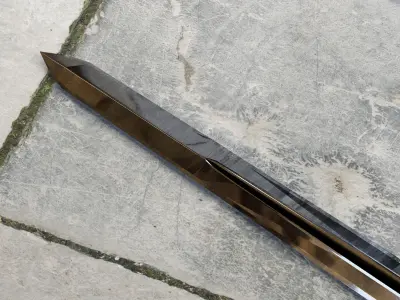 Broadsword sword Low-poly 3D model