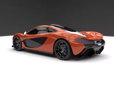 Mclaren P1 Free 3D model by firat-kaya