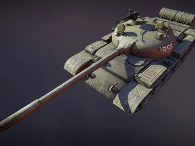 Tanks Pack Low-poly 3D model by arvart-lit