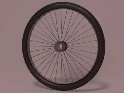 Bicycle Wheel  3D model
