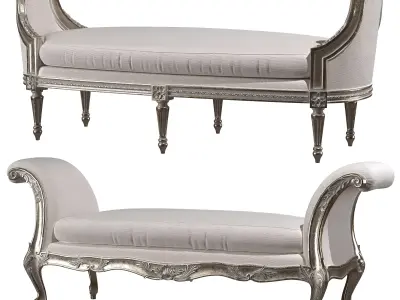 kosovart soft bench 3D model