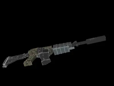 Weapon Model  Free 3D model