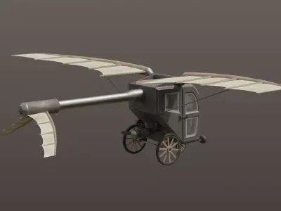 Flying Vehicle 3D model