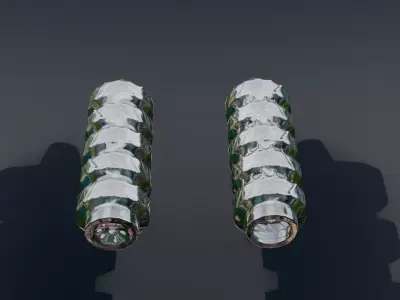 High quality Screw 3D Model 3D model
