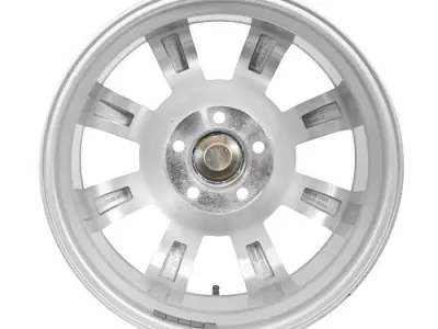 Legendary Wheel Co Minilite LW80 Silver 3D model