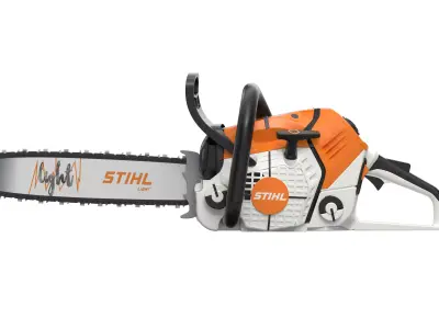 Stihl Battery Operated Chainsaw Kids Toy 3D Model Low-poly 3D model