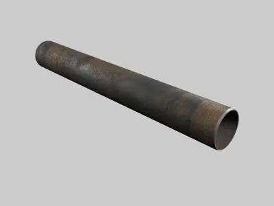 Steel pipes 3D model purchase