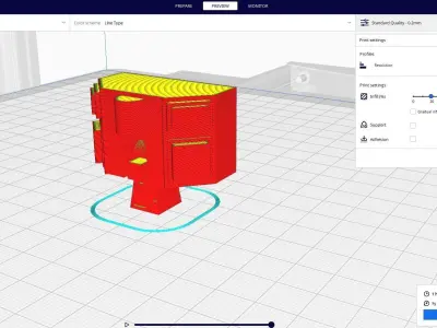 Antenna ECM Ship 3D print model