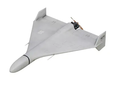 Shahed-136 Kamikaze Drone Geranium-2  Low-poly 3D model