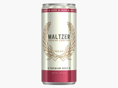  Sleek Beer Can 300ml 