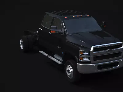 Chevrolet Silverado 5500HD Crew Cab 3D model