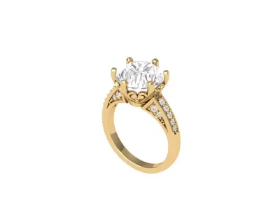 Wedding Ring  3D print model 231