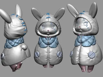 Synduality Noir - Toy model to print  Part 01 Free 3D print model