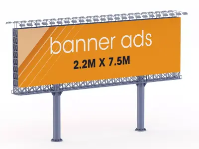 Billboard 3 Free 3D model