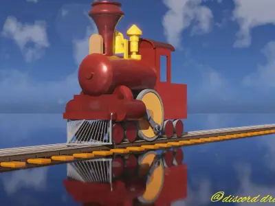choo choo Charlie 3D model