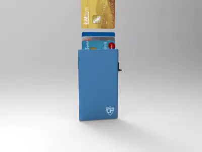 Multi credit card holder 3D model