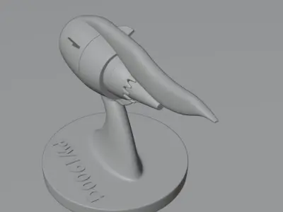 PW1900G Engine Mockup 3D print model