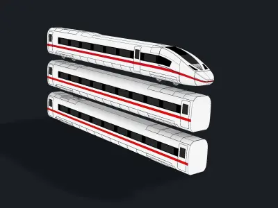 Velaro Novo - ICE 5 3D print model