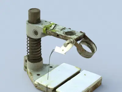 Fastening Middle SM 3D model