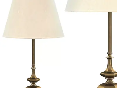 Hexagon Lamp 3D model
