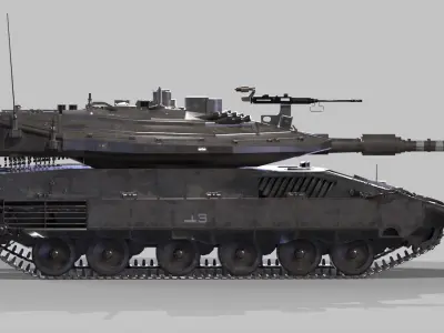 Merkava Mk4 3D model