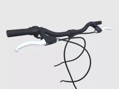 Bicycle Handlebar 3D model purchase