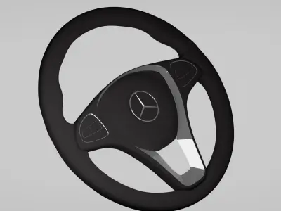 Steering Wheel 3D model from CGTrader