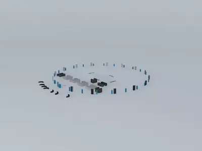 Crowne Spring City Free 3D model