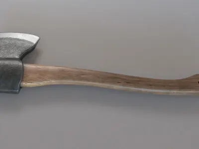 Standard Axe 3D model