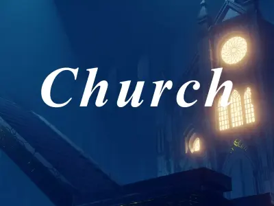 Church 3D model shop